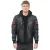 Heren Leren Hooded Retro Bomberjack – Skopje