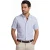 Blauw gestreept overhemd Ledub Modern Fit