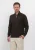PROFUOMO Truien Heren Pullover Half Zip New Wool Blend,
