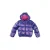 Z8 kids gewatteerde winterjas Gwenne metallic paars
