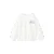 Mango Kids sweater met backprint – wit