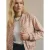 VERO MODA bomberjack met zebraprint lichtroze