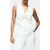 French Connection Arlette Slvlss V Nk Top Summer White