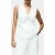 French Connection Arlette Slvlss V Nk Top Summer White