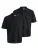 JACK & JONES Shirt ‘George’  zwart