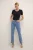 T-shirt Slim fit black