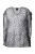 Ulla Popken Blouse  lichtbruin / lichtgrijs / zwart