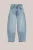 Blue Ridge – Dames twisted balloon fit jeans – Tapered – Lichtblauw – Katoen –