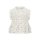 Retour Jeans gebloemde blouse wit met textuur