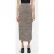 Closed Slim Tube Skirt Heritage Grey
