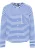 Dreimaster Zweetjasje Dames blauw wit