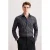 Seidensticker slim casual overhemd grijs