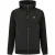 Lyle & Scott Heren Hybride Hooded Jacket (Jet Black)