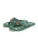 TOMMY HILFIGER Teenslippers  groen / wit
