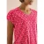 Cecil Dames Shirt met korte mouwen en kanten detail in Rood