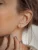 Hey Happiness Oorbellen ‘Flower Drop’  zilver