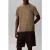 Calvin Klein Ss Micro Logo Crewneck Dusty Olive