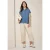 Cecil Dames Denim blouse in Blauw