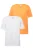 Ulla Popken Shirt  perzik / wit