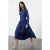 Trendyol Modest Dames Blauw Maxi Lang Casual Blousejurk Modest Jurken
