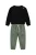 For You Moda Set  olijfgroen / zwart / wit