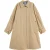 Scotch & Soda Floral Embossed Cotton Blend Carcoat Sand