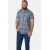 Jan Vanderstorm regular fit geruit overhemd Plus Size – grijs