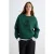 TRENDYOLMİLLA Dames Groen Geborduurd Lang Oversized Sweatshirts