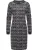 Ragwear Jurk ‘Dassa Aztec’  donkergrijs / wit