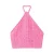 Mango Kids gehaakte haltertop – roze