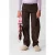 Shoeby straight leg jeans met strass-steentjes – donkerbruin