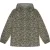 Gelert Damesjack met capuchon en luipaardprint, opvouwbaar (Bruin/zwart)