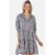 Barts strandjurk Adeliu blauw/wit