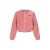 NONO – Door Stretch Velvet Indoor Jacket – Sunset Pink –
