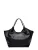 Isabella Rhea Zwart Rundleer Tas