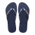 Havaianas Slim Luxury Aqua teenslippers met sierstenen donkerblauw