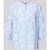 milano italy regular fit blouse met 3/4-mouw