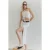TRENDYOLMİLLA Dames Ecru Effen Midi Bodycon Kokerrok- rok Rokken