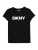 DKNY Shirt  zwart / wit