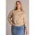 Yest Curve gebreid vest beige
