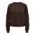 Vrouwelijke sweatshirt met gerimpelde mouwen Only