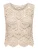 JDY Gebreide top ‘JDYVIC’  beige