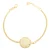 Orphelia Dames 925 Sterling Zilveren Armband – Goud ZA-7189/G