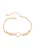 faina Armband  goud / transparant