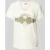 MOS MOSH T-shirt met geribde V-hals, model ‘Nadine’