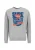 Oldskull Sweatshirt ‘Wrldvibe Surf Dreams’  grijs gemêleerd