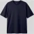Overmaatse Katoenmix Crew Neck T-Shirt