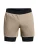 UNDER ARMOUR Sportbroek ‘Vanish Elite 2in1’  bruin / zwart
