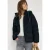 Cecil Dames Gewatteerd jack met capuchon in Blauw