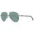 Aviator Zonnebril Metalen Montuur Groene Lens